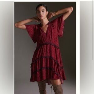 Anthropologie Mini Dress  XS 🎄